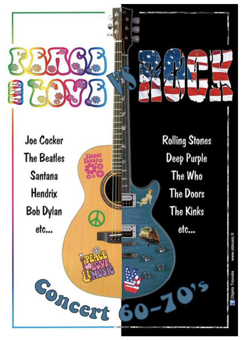 Peace & Love VS Rock